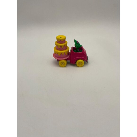 1993 Barney The Dinosaur Die Cast Baby Bop Cake Car - Picture 5 of 8